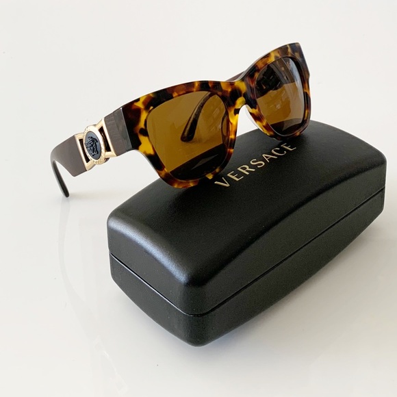 versace clip on sunglasses
